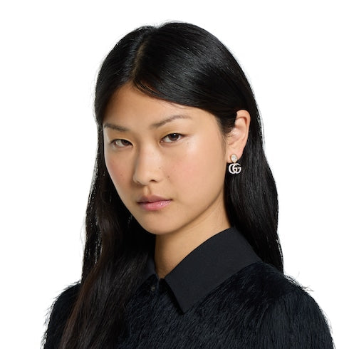GG Marmont crystal earrings