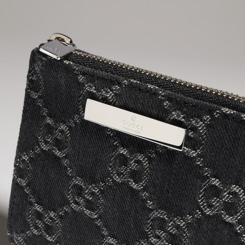 Small wallet with Gucci plaque