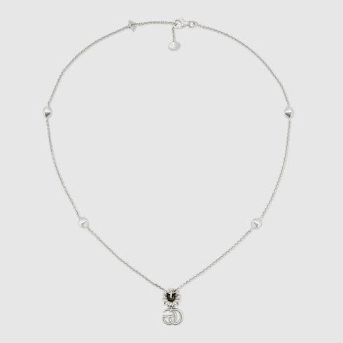 GG Marmont mother of pearl necklace