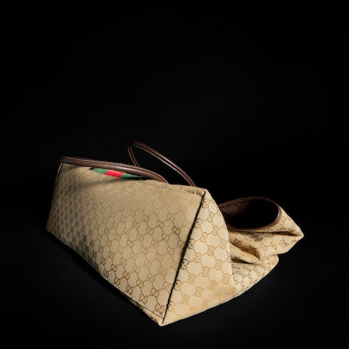 Medium GG duffle bag with Web
