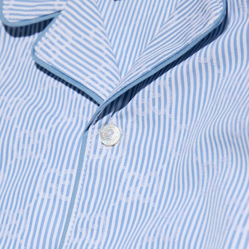 Baby GG striped poplin shirt