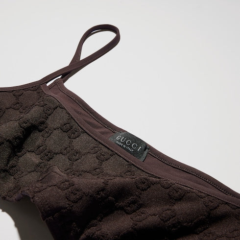GG stretch jersey bikini