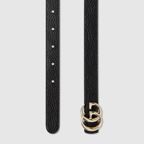 Reversible GG Marmont thin belt