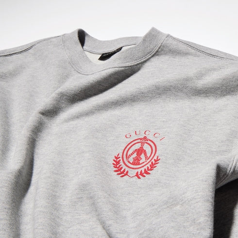 Cotton jersey mélange sweatshirt