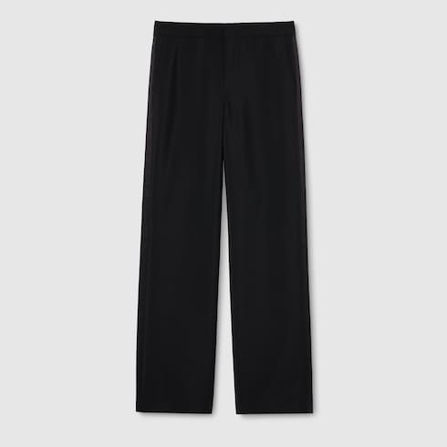 Light wool mohair canvas suit