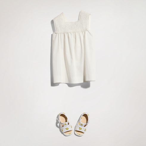 Baby cotton poplin dress