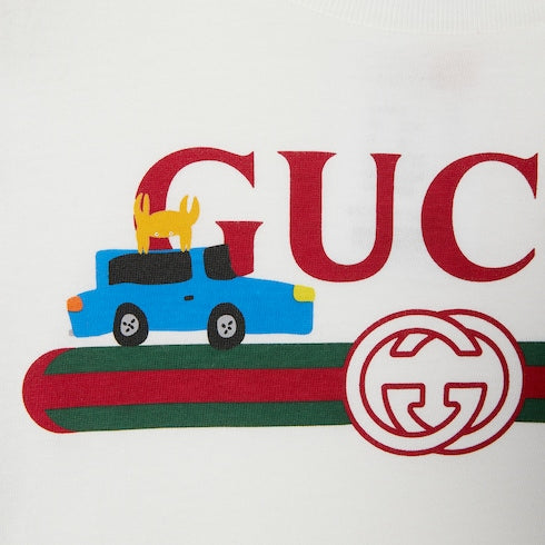 Children's cotton T-shirt with print