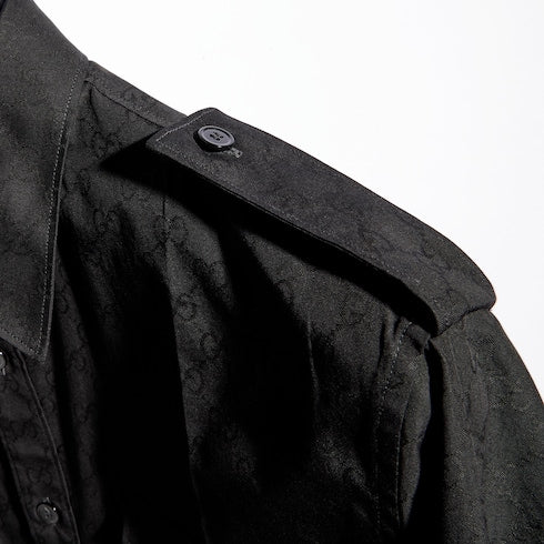 GG cotton poplin shirt