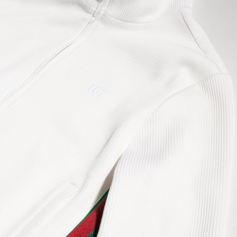 zip sweatshirt with Web