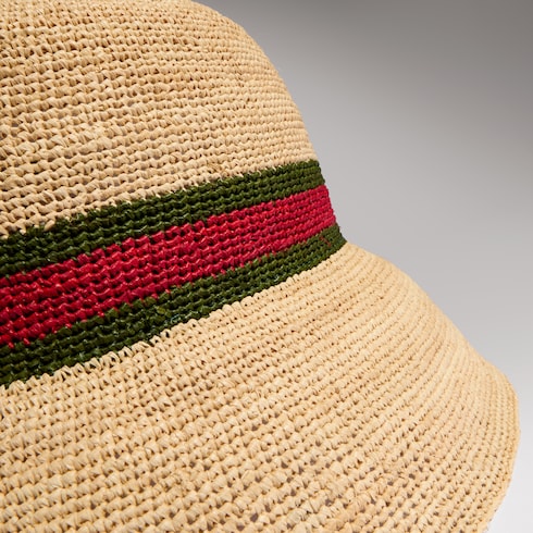 Woven fabric hat with Web