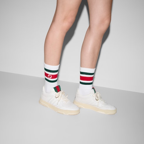 Round Interlocking G cotton socks