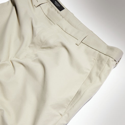 Lightweight cotton nylon twill pants