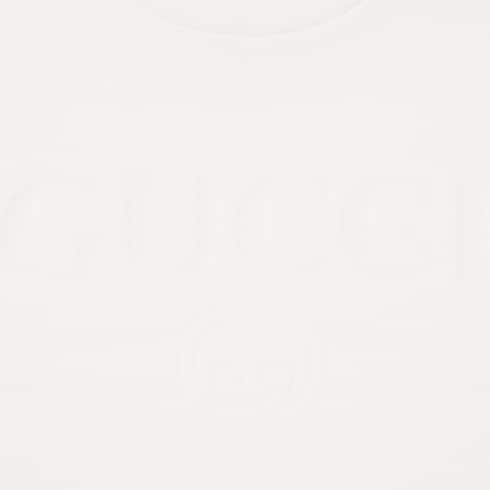 Cotton jersey T-shirt with devoré detail