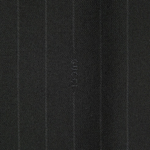 Pinstripe Gucci wool jacquard pants