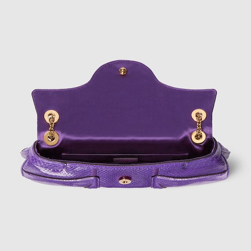 Python evening shoulder bag