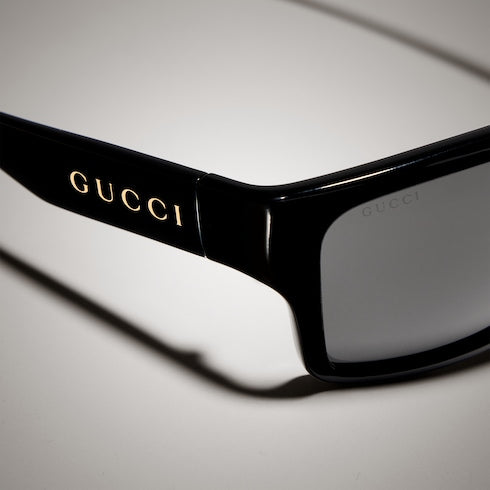Geometric-frame sunglasses