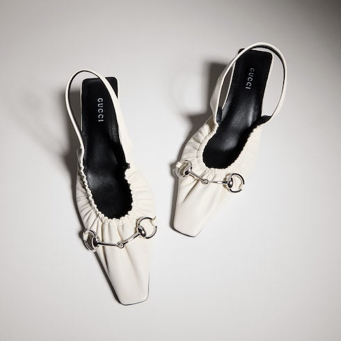Women's Vittoria slingback pump with elastic
