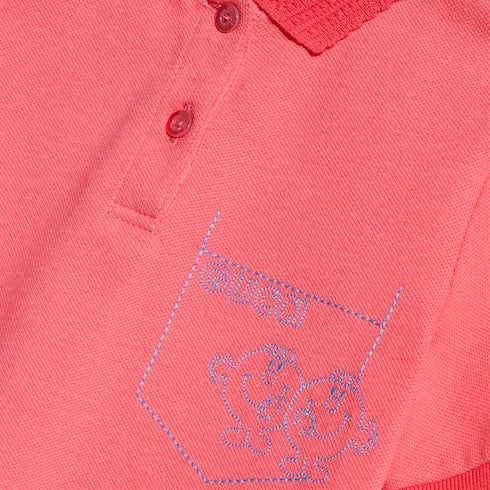Children's cotton piquet dress