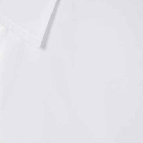 Cotton poplin shirt with embroidery
