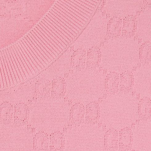 GG fine fabric jacquard vest