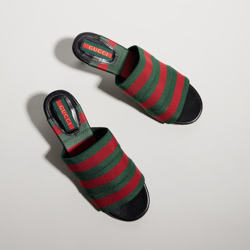 Women's mule sandal with Web