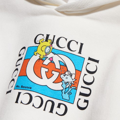 Baby cotton jersey hooded sweatshirt