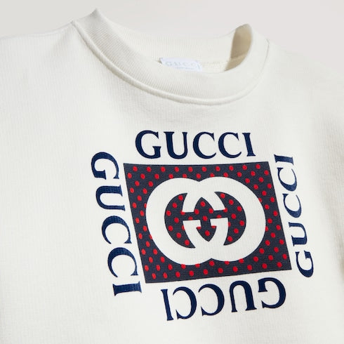 Children's cotton sweatshirt with print