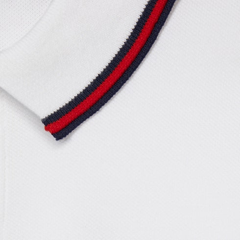 Children's cotton polo top with Web