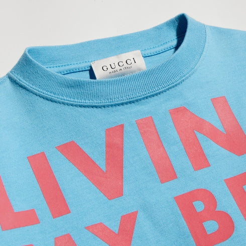 Children's cotton T-shirt with print