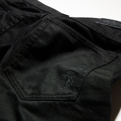 Cotton denim pants
