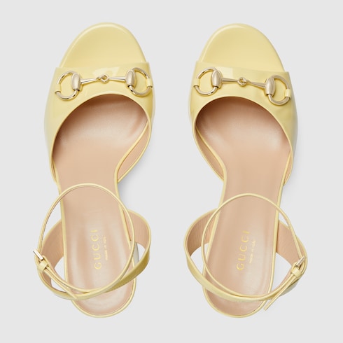 Women's Horsebit platform sandal