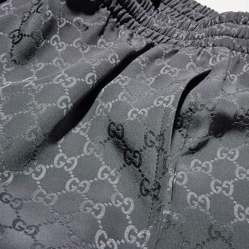 GG silk jacquard shorts