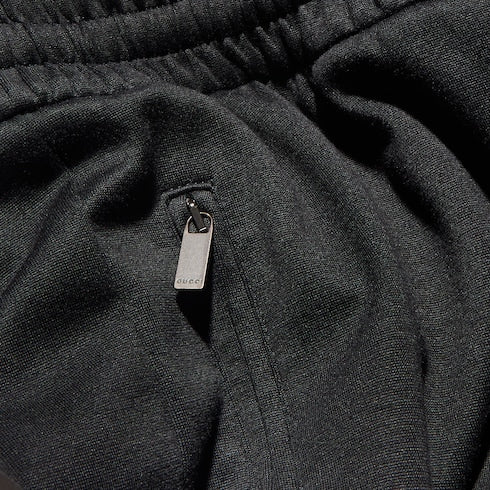 Silk cotton jersey sportswear pants