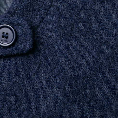 Children's GG wool coat