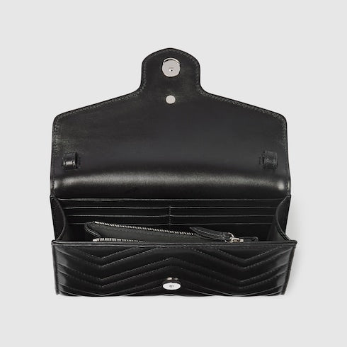 GG Marmont wallet on chain