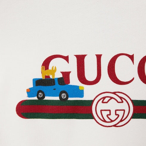 Children's cotton hooded sweatshirt