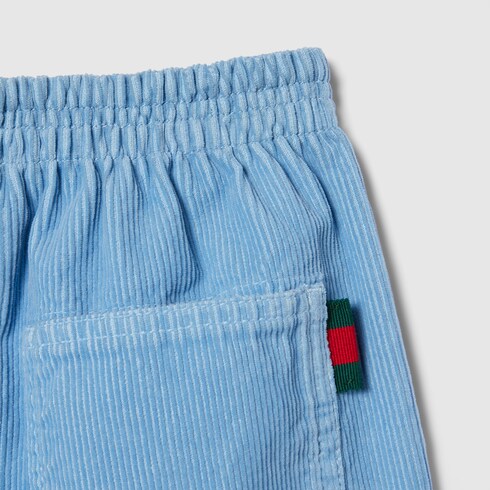 Children's velvet corduroy shorts