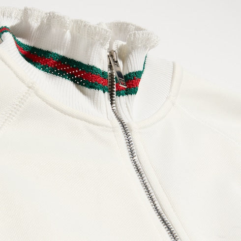 Children's jersey zip jacket with Web