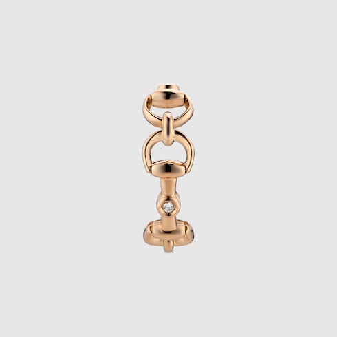 Gucci Horsebit diamond 18k ring