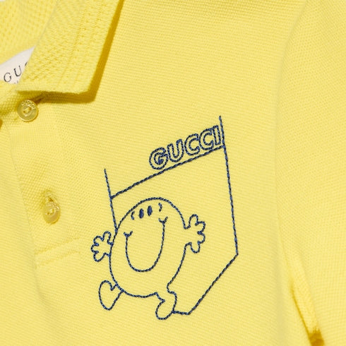 Baby polo shirt with embroidery