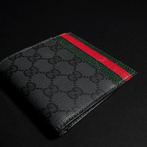 Bi-fold wallet with Web card slots