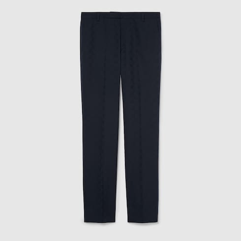 GG wool jacquard suit