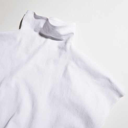 Seamless stretch nylon jersey top