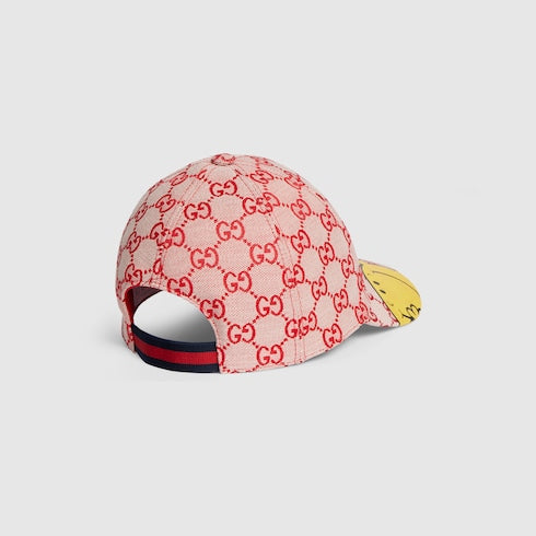 Children's GG canvas baseball cap