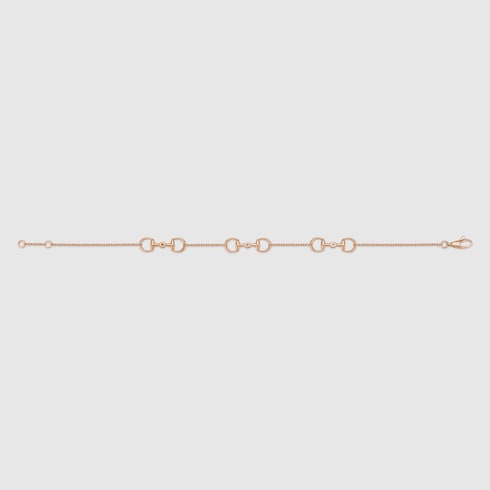 Gucci Horsebit diamond 18k bracelet
