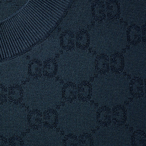 GG fine fabric jacquard top