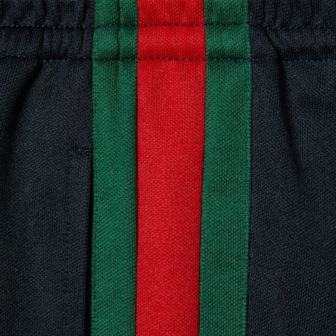 Technical jersey sportswear pants with Web