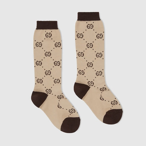 Children's cotton GG socks