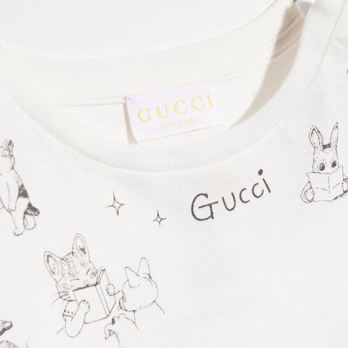 Baby cotton T-shirt with print