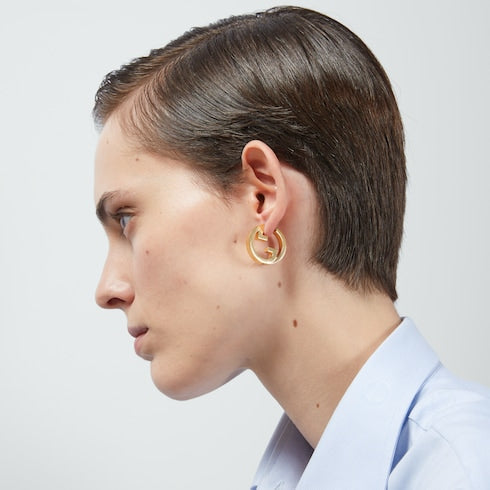 Gucci Blondie hoop earrings